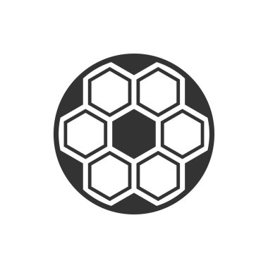 Futbol Simgesi Sembol Vektörü