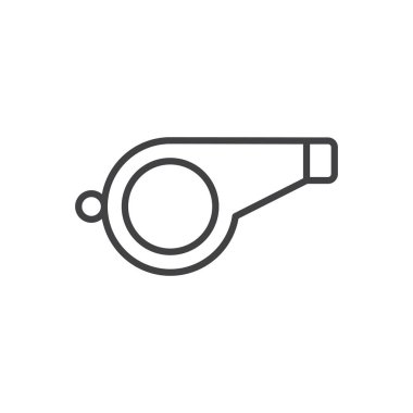 Islık Simgesi sembol vektörü 