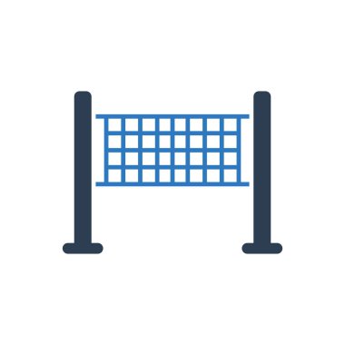 Spor ağı simgesi işareti vektörü 