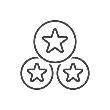 Yıldızlar Simgesi - Simge sembolü derecelendiriliyor