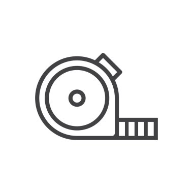 Ölçü mezurası simgesi - mezura simgesi