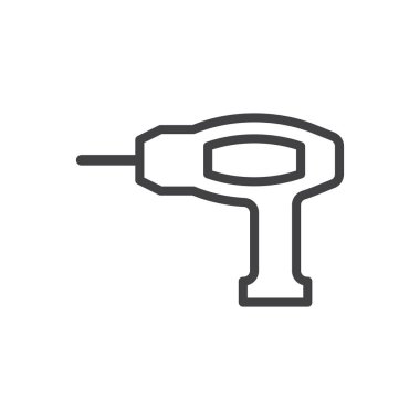 sondaj makinesi simgesi - matkap simgesi