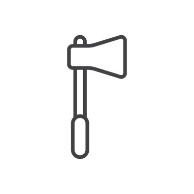 Axe simgesi işareti vektörü