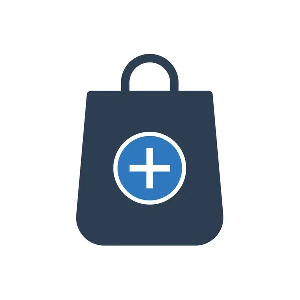 Alışveriş Torbası Simgesi İşaret Simgesi Ekle