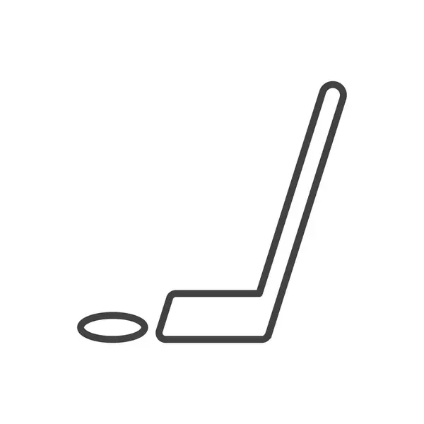 Buz Hokeyi Simgesi sembol vektörü 