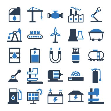 Sanayi ve Güç Simgeleri Ayarlandı