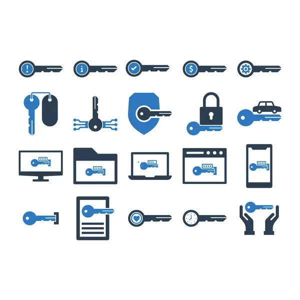 Anahtar Simgesi İmzalama Sembolü