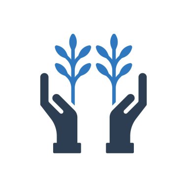 Güvenli Bitki Simgesi - Ağaç Koruma Simgesi