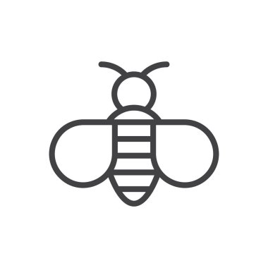 Arı Simgesi Sembol Vektörü