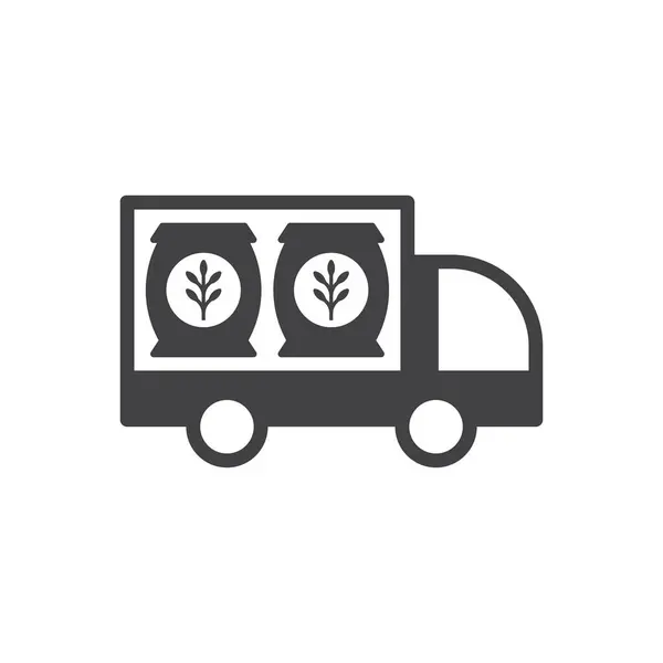 Gübre Taşıma Simgesi Sembol Vektörü