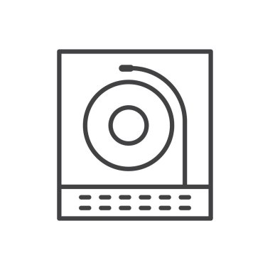 DJ Döner Tablo Simgesi Sembolü