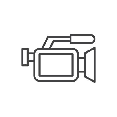 Video Kamera Simgesi İmza Sembolü