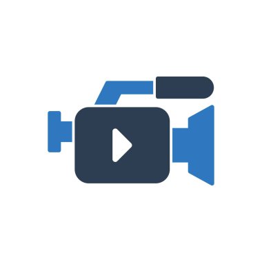 Video Kamera Simgesi İmza Sembolü
