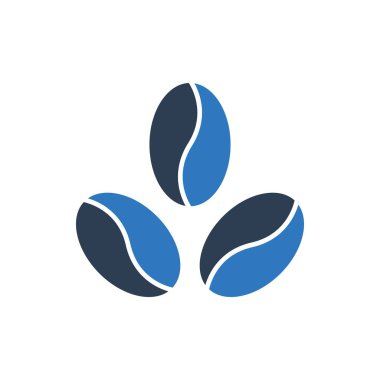 Kahve Fasulyesi Simgesi Sembolü