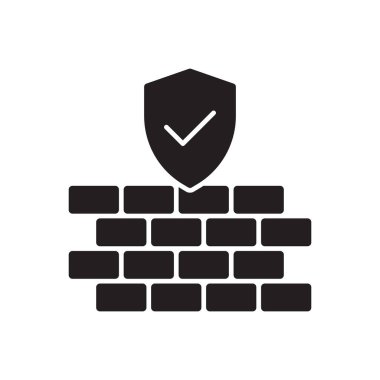 Tuğla Duvar Simgesi Sembolü