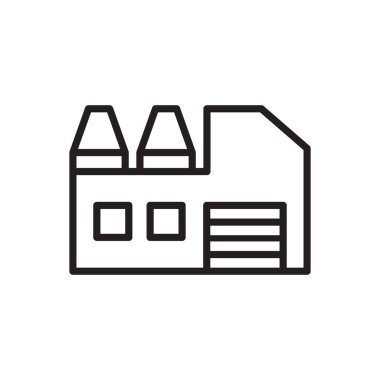 Fabrika Simgesi - Endüstri Simgesi Simgesi