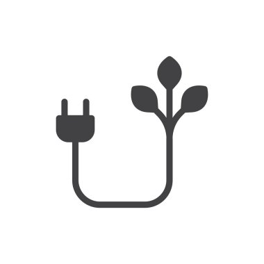 yeşil enerji simgesi - yenilenebilir enerji simgesi