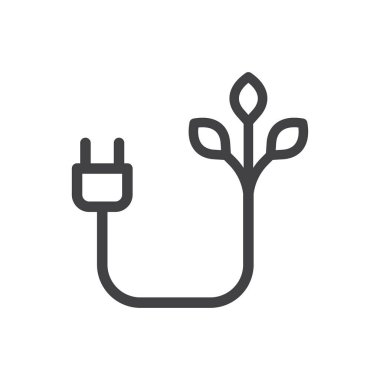 yeşil enerji simgesi - yenilenebilir enerji simgesi