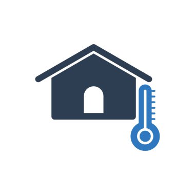 Ev Sıcaklığı Simgesi Sembolü