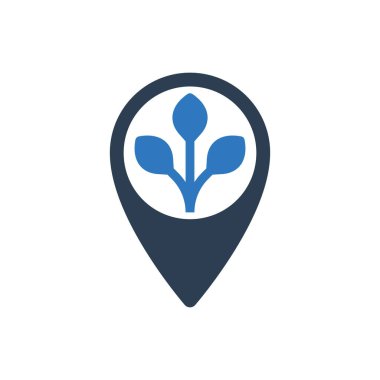 Bahçe Konumu Haritası Pin Simgesi