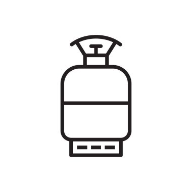 Gaz Silindiri Simgesi İmza Sembolü