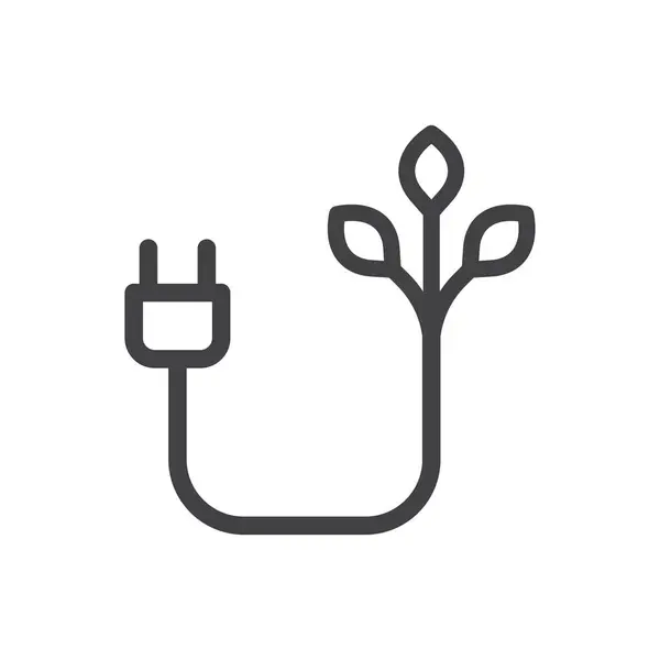 yeşil enerji simgesi - yenilenebilir enerji simgesi