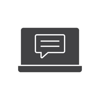 Çevrimiçi Sohbet Simgesi Sembolü