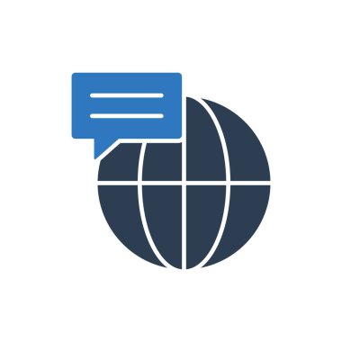 Çevrimiçi Sohbet Simgesi Sembolü