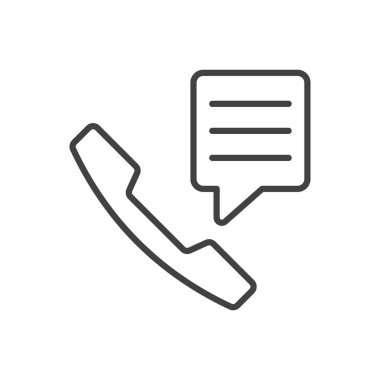 Telefon İleti Simgesi İmza Sembolü