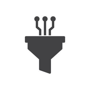 Veri Çeşitliliği Simgesi - Veri Filtresi Simgesi