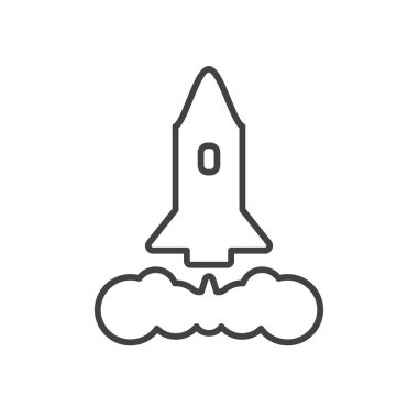 roket fırlatma simgesi simgesi