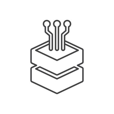 Veri Çeşitliliği Simgesi - Veri Filtresi Simgesi İmzalama Simgesi