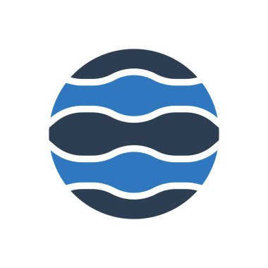 Jüpiter Gezegeni Simge Sembol Vektörü