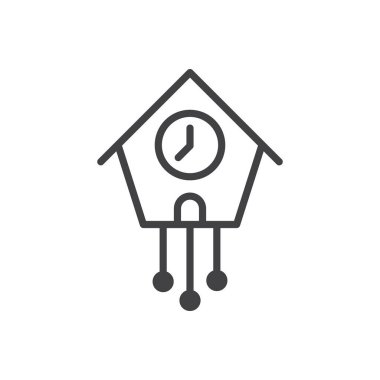 Duvar Saati Simgesi İmza Sembolü