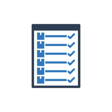 Teslimat Kutusu Kontrol Listesi Simgesi Sembolü