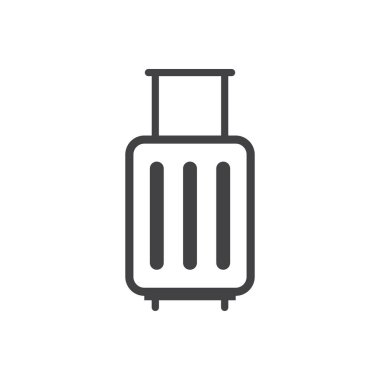 Bagaj Simgesi - bagaj Simgesi - Seyahat Çantası Simgesi Simgesi