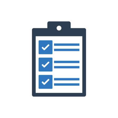 Pano Kontrol Listesi Simgesi İmzalama Simgesi