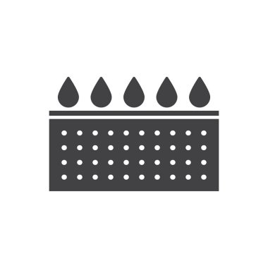 Cilt Simgesi - Nemlendirme Simgesi Sembol Vektörü