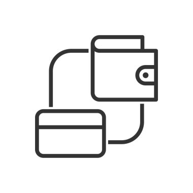 Cüzdan Kart Takas Simgesi Sembolü