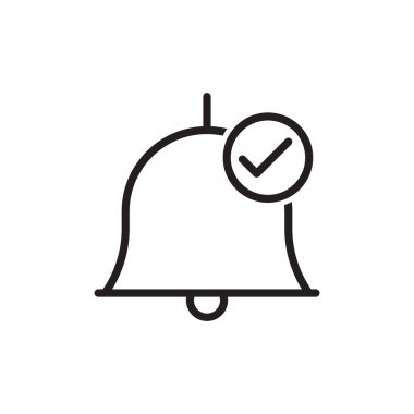 Uyarı Alarmı Simge İmzalama Sembol Vektörünü Onayla 