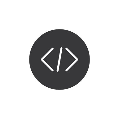 Programlama Kodlama Simgesi İşareti, Sembol, Vektör, simgesi
