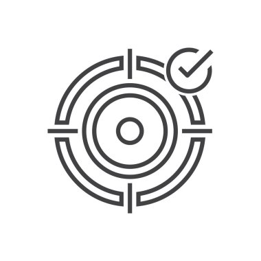 hedef simge işareti sembolü 