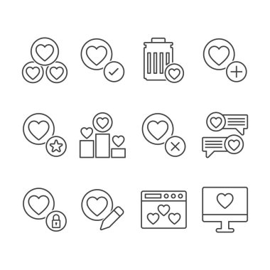 Aşk ve Kalp Simgesi Paketi