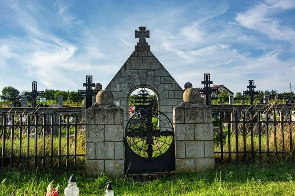 Cimitero Guerra Della Prima Guerra Mondiale — Foto Stock