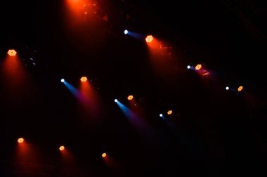 Sahne ışıkları ve sahne ışıkları