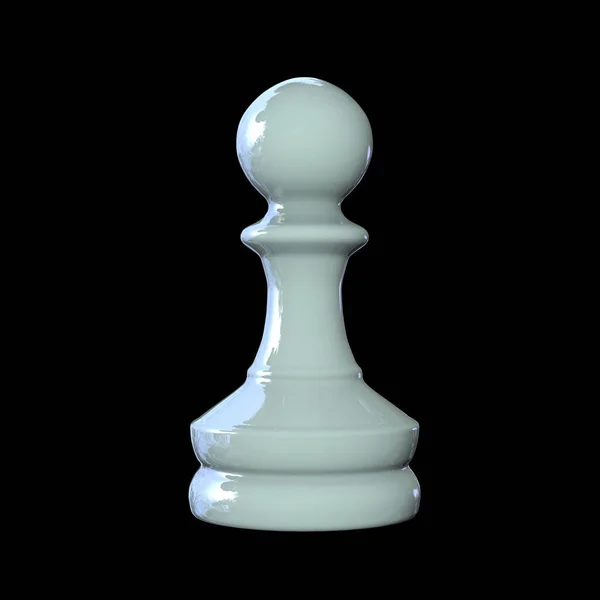 Шаховий Пішак Вид Крупним Планом Ілюстрація — стокове фото