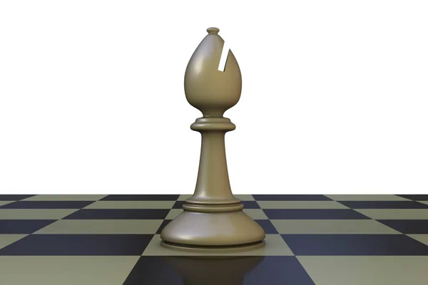 Compass Chess Piece On Chess Board Stock Photo 2296557763