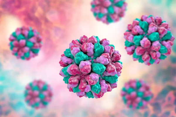 Norovirus Norwalk Wirus Zwany Także Wymiotami Zimowymi Wirus Rna Rodziny — Zdjęcie stockowe