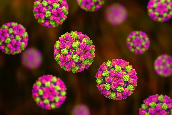 Norovirus Inverno Vômito Bug Rna Vírus Família Caliciviridae Agente Causador — Fotografia de Stock