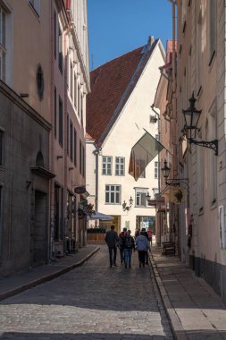 Tallinn 'de dar bir cadde